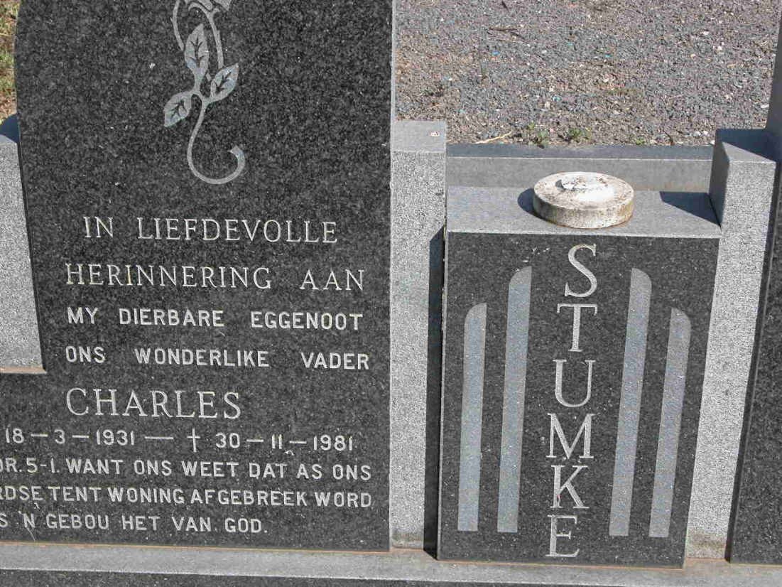 STUMKE Charles 1931-1981