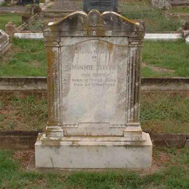 STOW Wilhelmina née ROWE 1854-1936