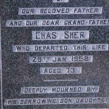 SHER Chas. -1958