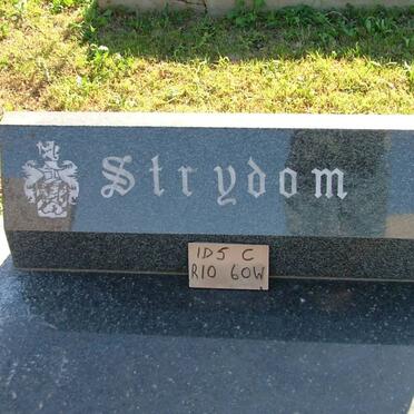 STRYDOM Jan Stephanus 1937-1989 &amp; Catherine Maria 1941-1995