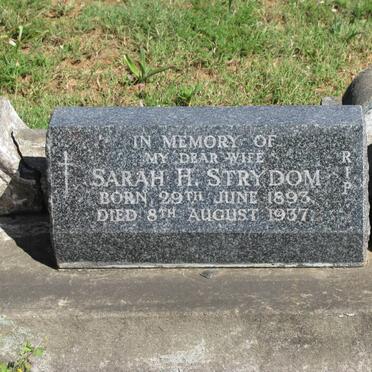 STRYDOM Sarah H. 1893-1937