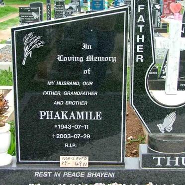 THU Phakamile 1943-2003