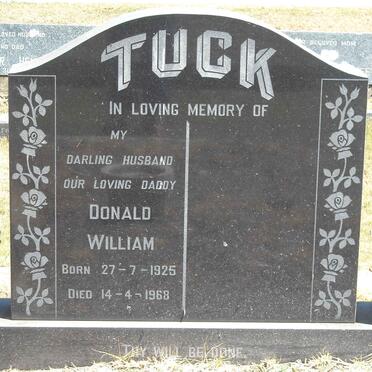 TUCK Donald William 1925-1968