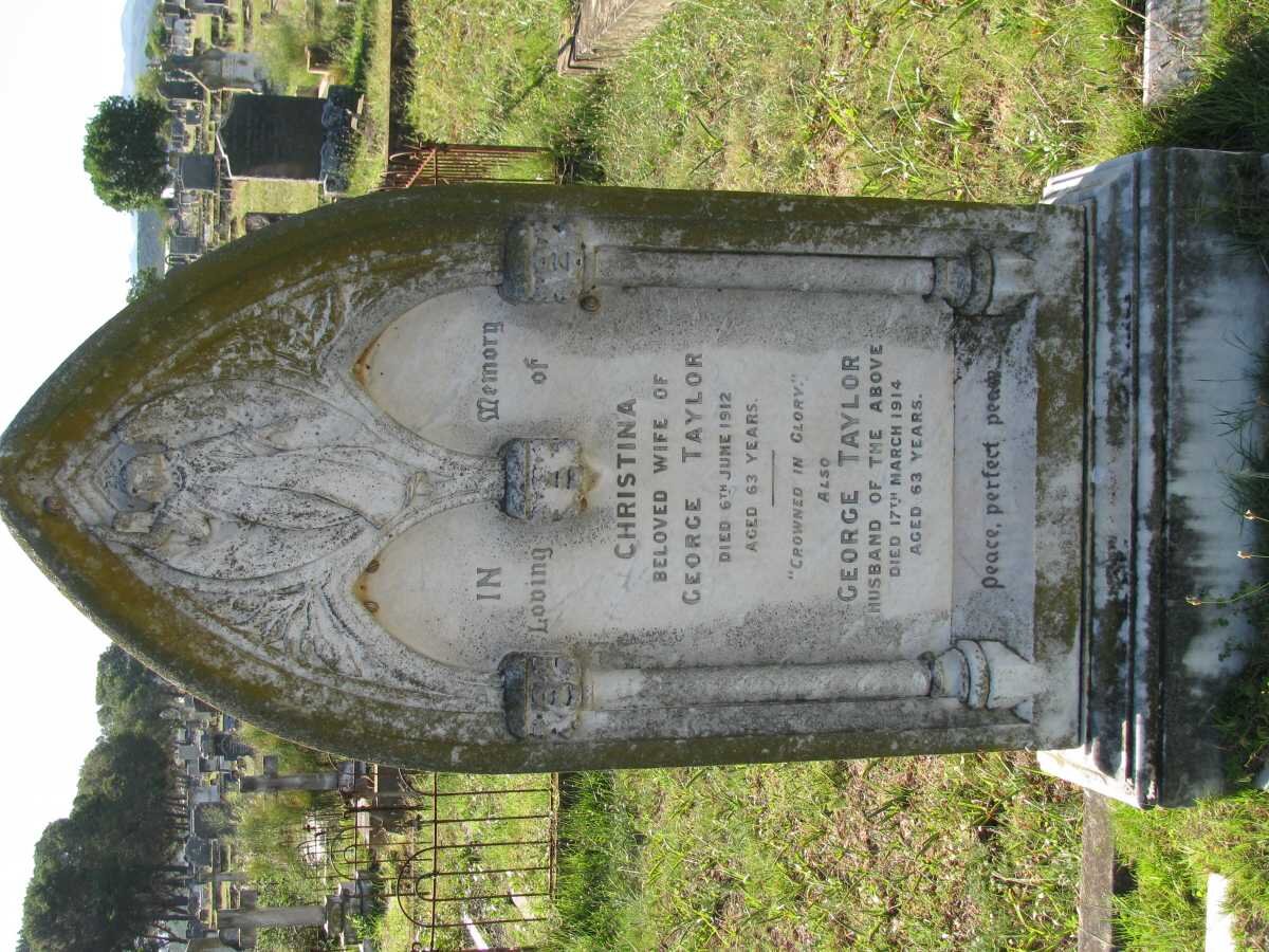 TAYLOR George -1914 &amp; Christina -1912