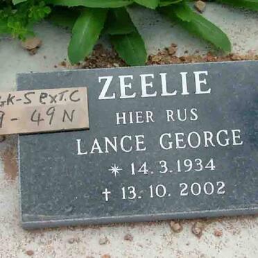 ZEELIE Lance George 1934-2002