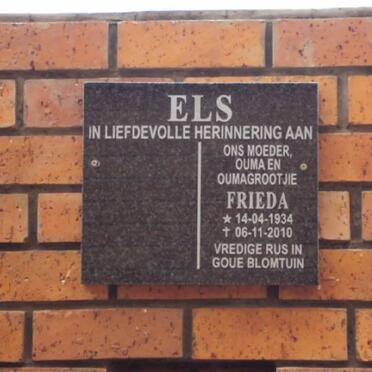 ELS Frieda 1934-2010