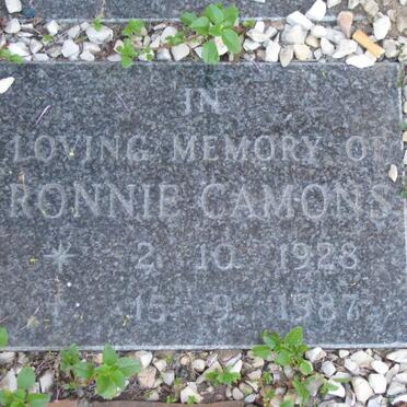 CAMONS Ronnie 1928-1987