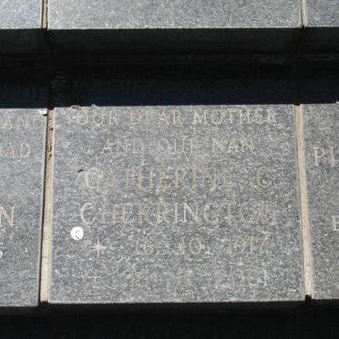 CHERRINGTON Catherine 1917-2001