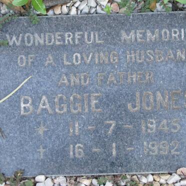 JONES Baggie 1945-1992