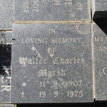 MARSH Walter Charles 1907-1975
