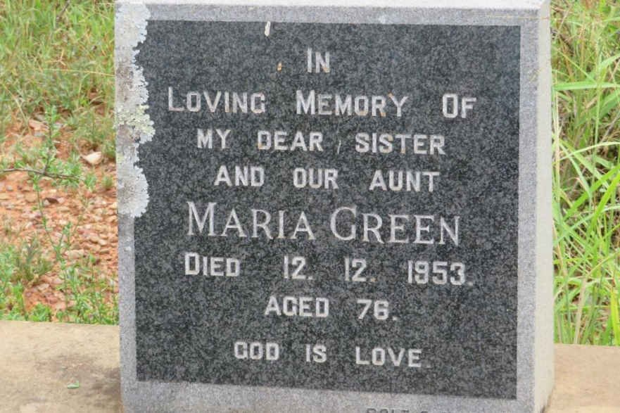 GREEN Maria -1953