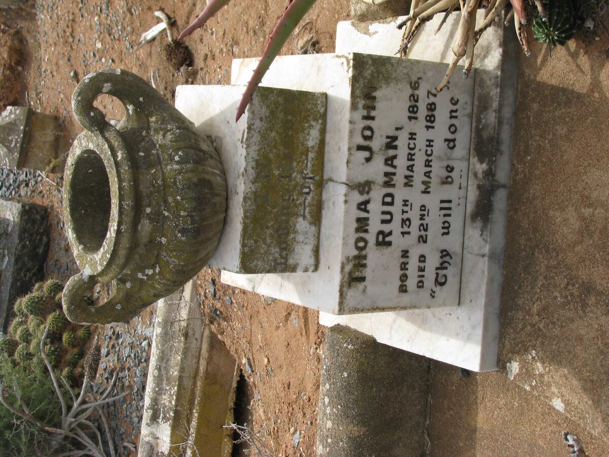 RUDMAN Thomas John 1826-1887