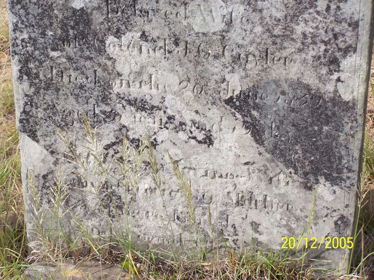 CUYLER Maria Elizabeth nee HARTMAN -1859_1