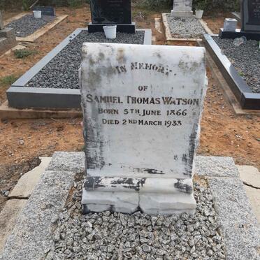 WATSON Samuel Thomas 1866-1933