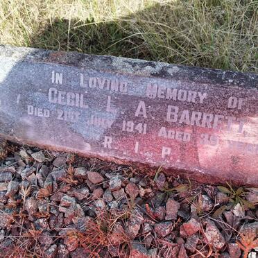 BARRETT Cecil L.A. -1941