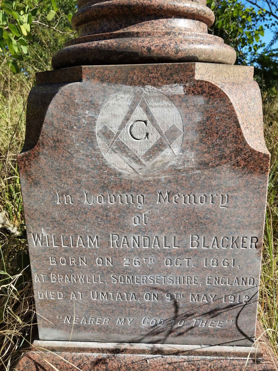 BLACKER William Randall 1861-1912