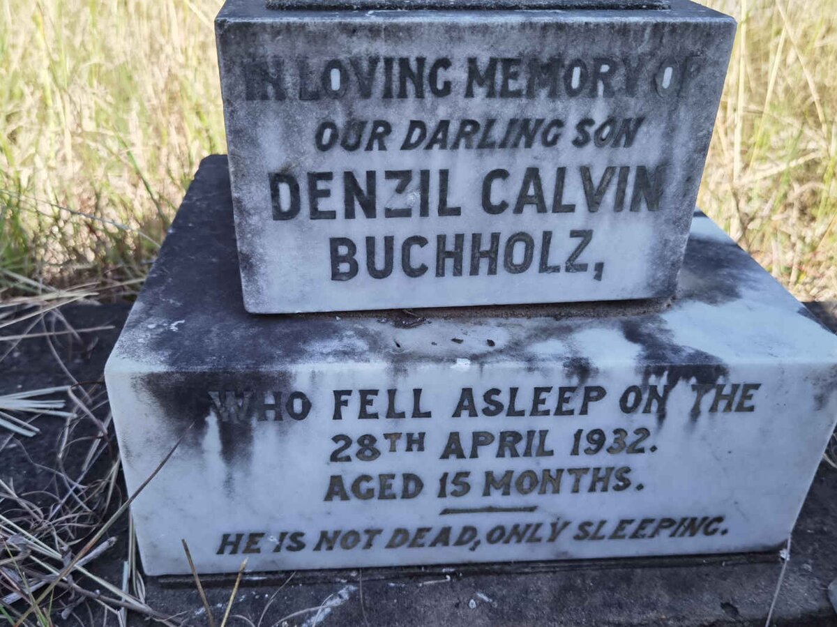 BUCHHOLZ Denzil Calvin -1932