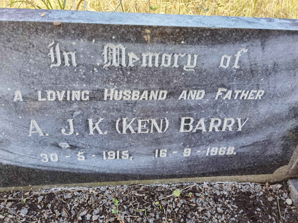 BARRY A.J.K. 1915-1968