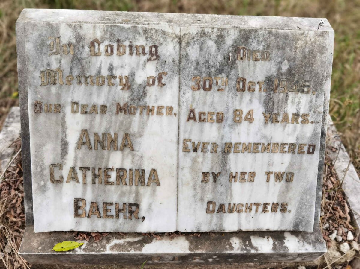 BAEHR Anna Catherina -1945