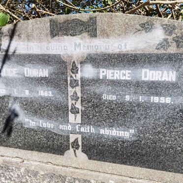 DORAN Pierce -1956 &amp; Alice -1963