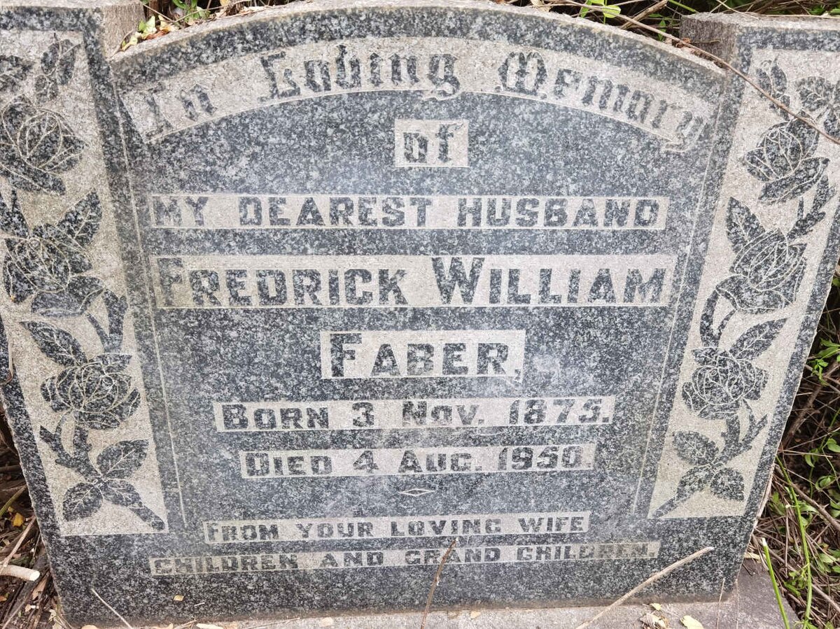 FABER Frederick William 1875-1950