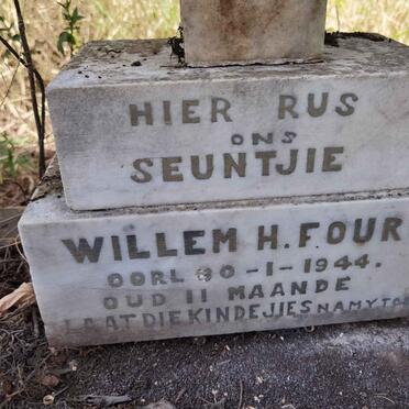 FOURIE Willem H. -1944