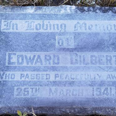 GILBERT Edward -1941