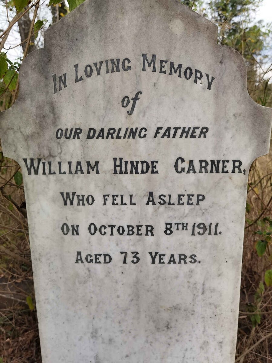 GARNER William Hinde -1911