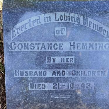 HEMMING Constance -1943