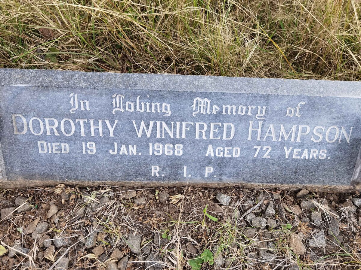 HAMPSON Dorothy Winifred -1968