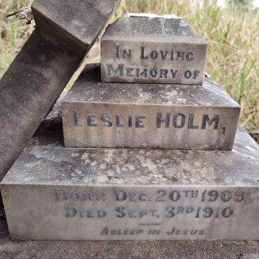 HOLM Leslie 1909-1910