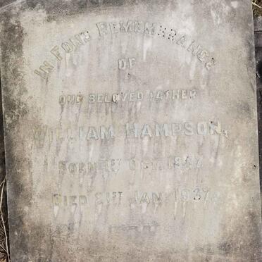 HAMPSON William 1857-1937