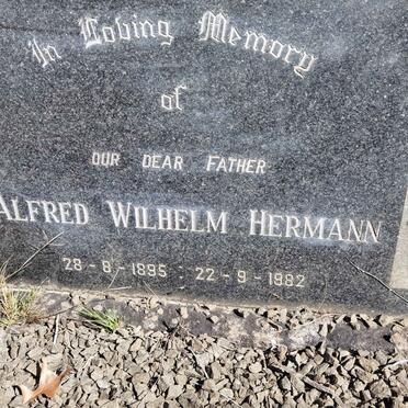 HERMANN Alfred Wilhelm 1895-1982