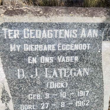 LATEGAN D.J. 1917-1962
