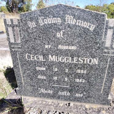 MUGGLESTON Cecil 1885-1953