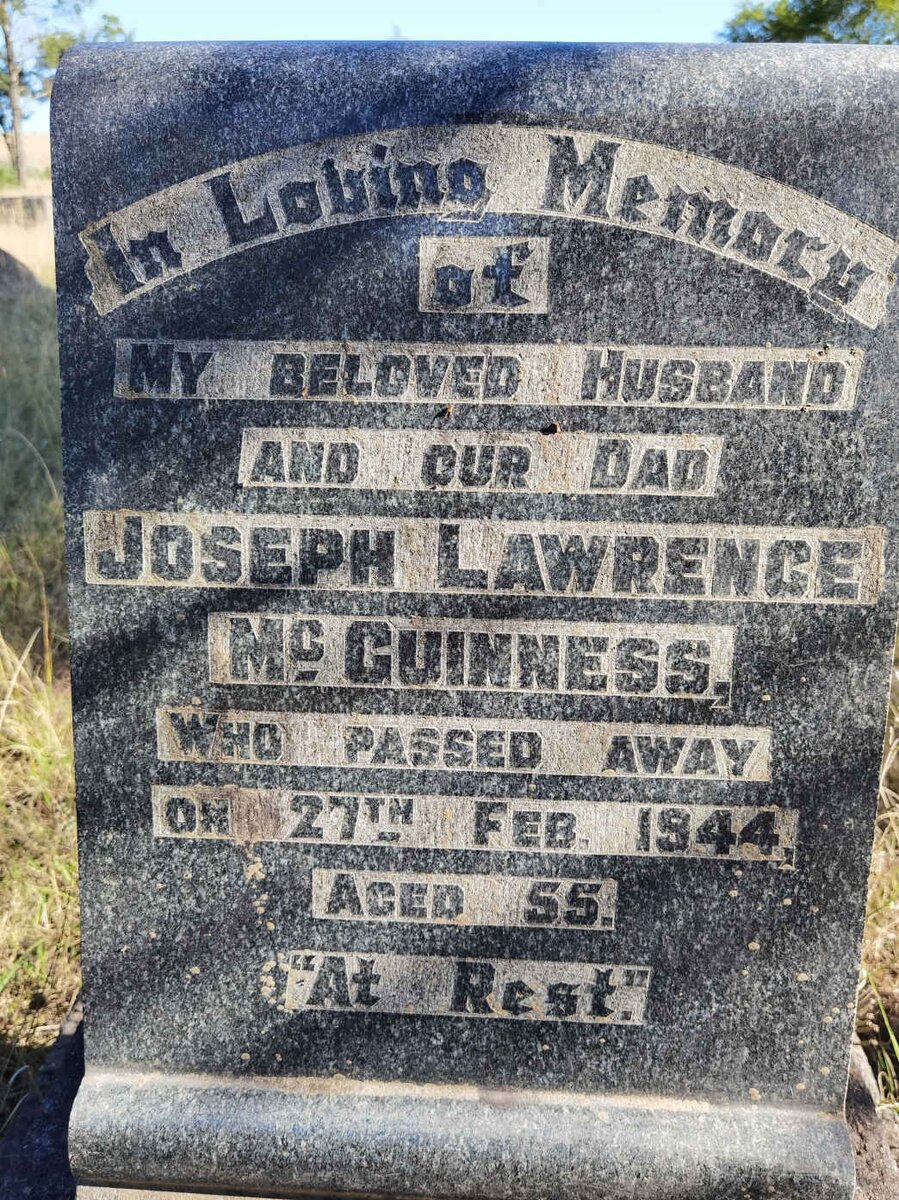 McGUINNESS Joseph Lawrence -1944