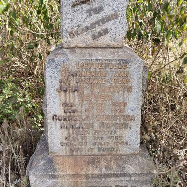 NEPGEN Johan Valentyn 1853-1921 &amp; Cornelia Christina Adriana ROODT 1862-1945