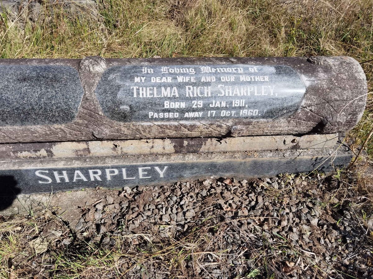 SHARPLEY Thelma Rich 1911-1960