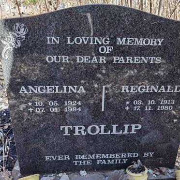 TROLLIP Reginald 1913-1980 &amp; Angelina 1924-1984
