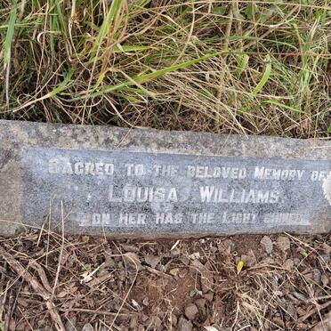 WILLIAMS Louisa