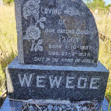 WEWEGE Peggy 1937-1939