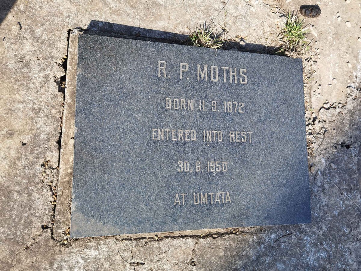 MOTHS R.P. 1872-1950