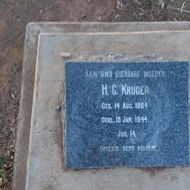 KRUGER H.C. 1864-1944