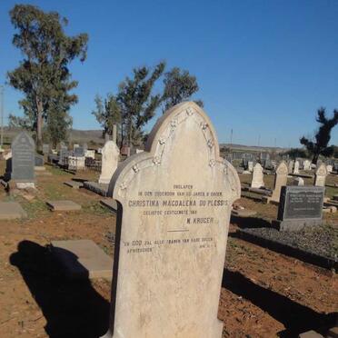 KRUGER Christina Magdalena Du Plessis