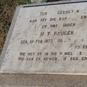 KRUGER H.T. 1872-1940