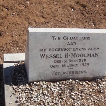 MOOLMAN Wessel H. 1870-1929