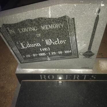 ROBERTS Edwin Victor 1905-1994