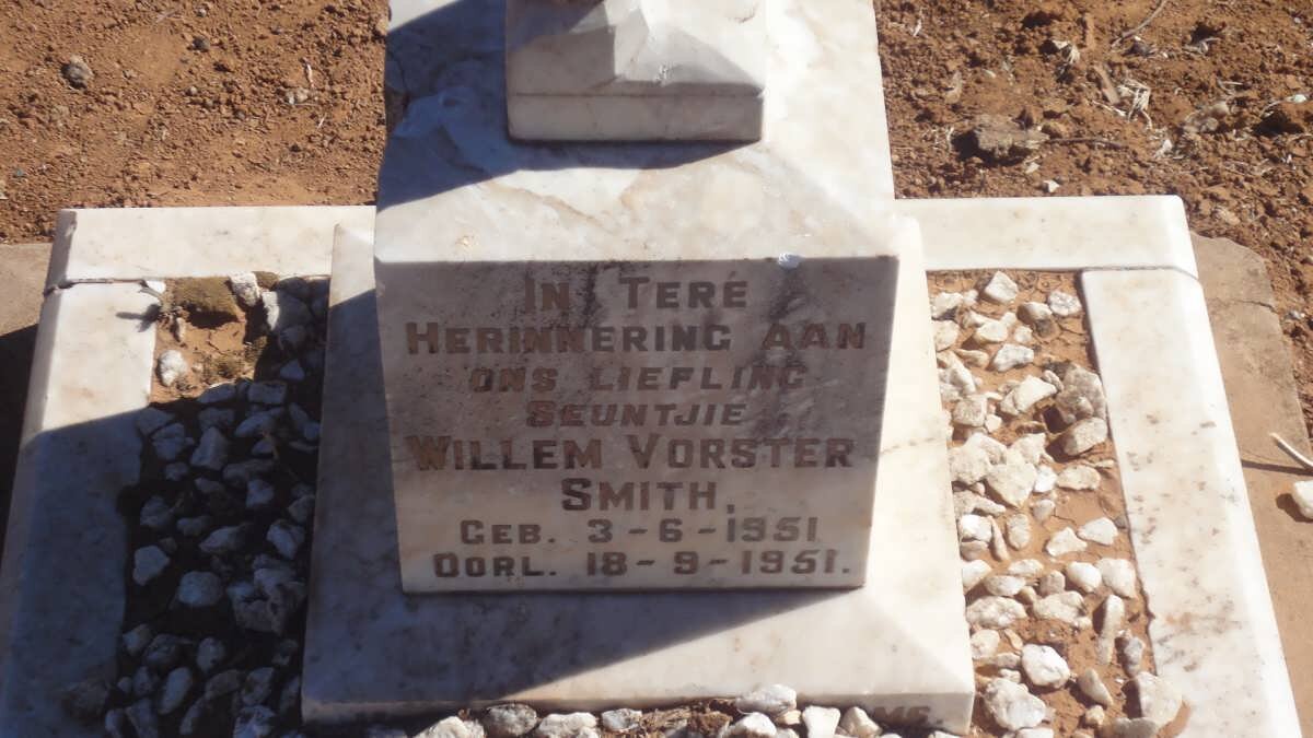 SMITH Willem Vorster 1951-1951