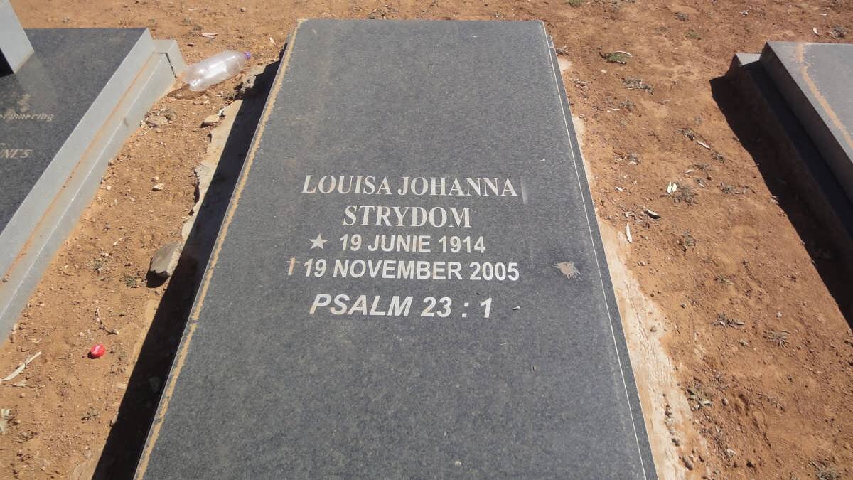 STRYDOM Louisa Johanna 1914-2005