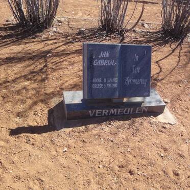 VERMEULEN Jan Gabriël 1927-1981